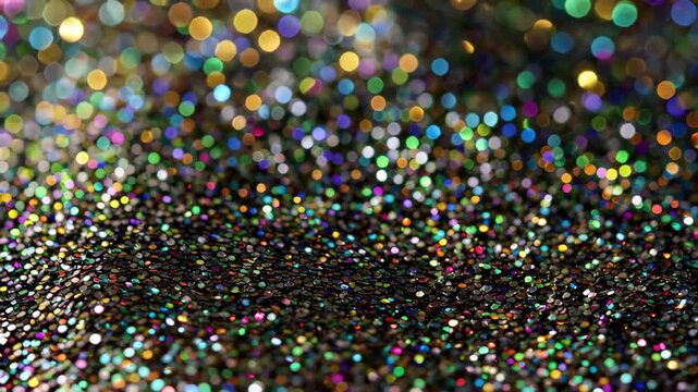 Flashing color spot background material