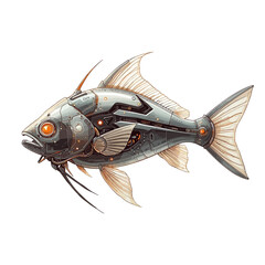 Cyborg Fish Future Design Very Cool