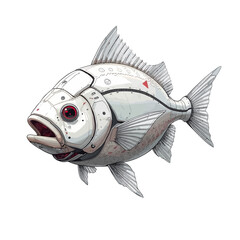 Cyborg Fish Future Design Very Cool