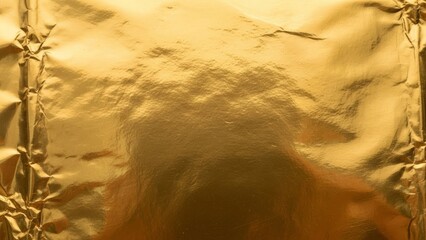 Stunning gold foil texture with shimmering reflections, perfect for adding luxury and elegance to your design projects and creating eye catching visuals