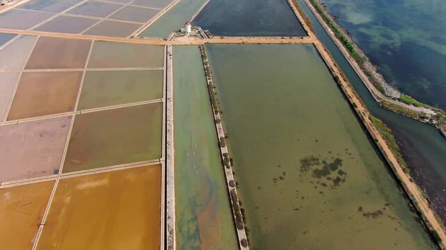 Salina Paceco Trapani Sycylia solanka