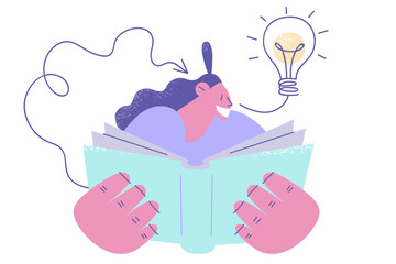 New creative ideas and innovation concept.