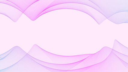 Soft pastel pink background with vibrant gradient waves in pink, lilac, and teal. Light modern abstract mesh ideal for feminine branding, creative design, and digital art.