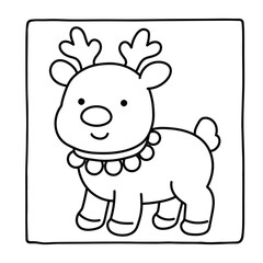 Kids-Bold & Easy Christmas Coloring Book, cute candle with holly bold & easy cute christmas coloring page, Christmas Coloring Pages, bold & easy cozy winter coloring book pages, victor art. line art 