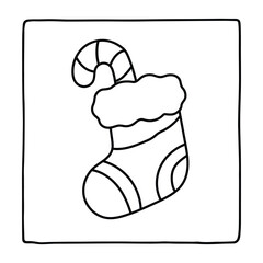 Kids-Bold & Easy Christmas Coloring Book, cute candle with holly bold & easy cute christmas coloring page, Christmas Coloring Pages, bold & easy cozy winter coloring book pages, victor art. line art 