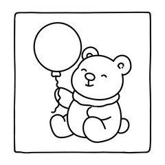 Kids-Bold & Easy Christmas Coloring Book, cute candle with holly bold & easy cute christmas coloring page, Christmas Coloring Pages, bold & easy cozy winter coloring book pages, victor art. line art 