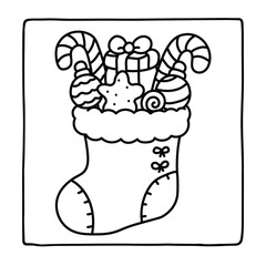 Kids-Bold & Easy Christmas Coloring Book, cute candle with holly bold & easy cute christmas coloring page, Christmas Coloring Pages, bold & easy cozy winter coloring book pages, victor art. line art 
