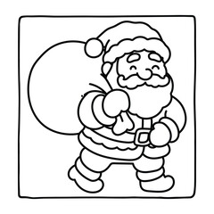 Kids-Bold & Easy Christmas Coloring Book, cute candle with holly bold & easy cute christmas coloring page, Christmas Coloring Pages, bold & easy cozy winter coloring book pages, victor art. line art 