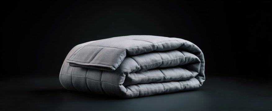 The weighted blanket delivers soothing warmth and comfort for restful relaxation. - Powered by Adobe