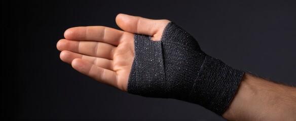 The healing hand wraps cradle injured skin like a soft caring hug.