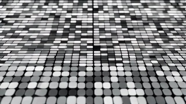 Black and white square background material