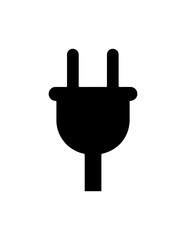 Obraz premium Electrical Power Plug Icon