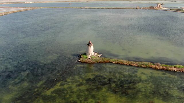 Salina Paceco Trapani Sycylia solanka