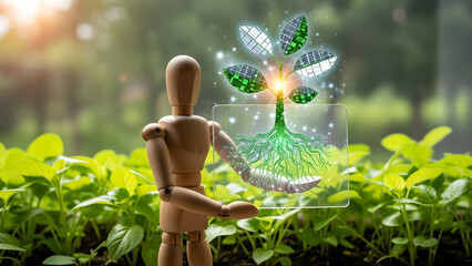 デジタルと自然を融合させるデッサン人形のサステナブル