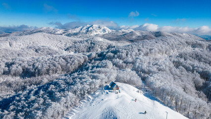 Platak Winter Mountainscape