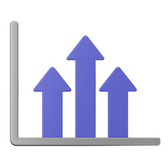 3d chart diagram graph statistic infographic element