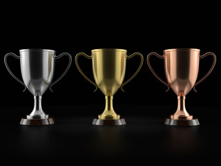 Trophy cups