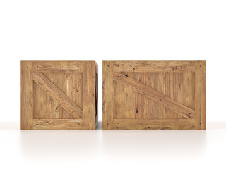 Wooden boxes