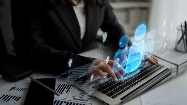 People networking, business connections, digital networking platforms, professional collaboration, and expanding opportunities through business relationship building and engagement. Muxer