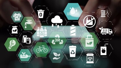 Reuse, reduce, and recycle form the 3R concept that supports sustainability. The 3R principle, especially reuse and recycle, helps reduce waste effectively. Funnel
