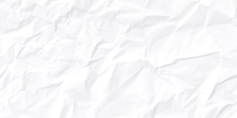 Obraz premium crumpled paper background. Clean crumple paper texture, wrinkled, abstract background