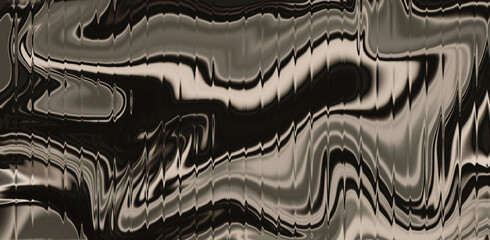Elegant monochrome wave pattern background with smooth flowing lines - use for graphic design, web...