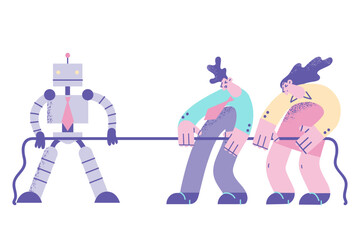 Playing with artificial intelligence concept