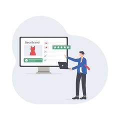 Secure Checkout Flat Vector Illustration EPS 10 File 	