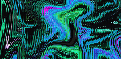 Vibrant abstract texture with liquid flow effect in blue, green, and pink for modern designs, websites, and social media promotion to make your content pop