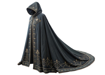 witch-s-cloak on a isolated transparent background	