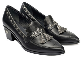  witch-shoes on a isolated transparent background	