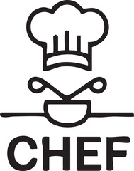 Steaming Pot Homemade Cooking Logo – Simple Hot Meal Emblem