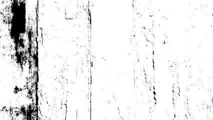 Abstract black and white grunge overlay texture, distressed surface background vector Vector, illustration
