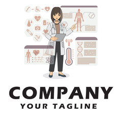 Future Health & Biotech illustration vector
