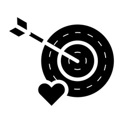 right on target glyph icon