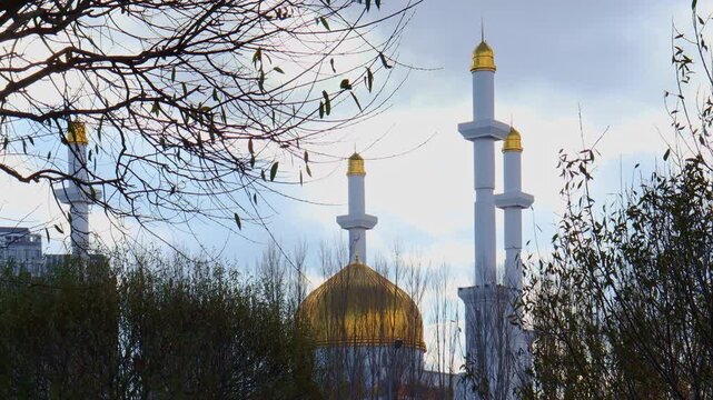 Abu Nasr al-Farabi Mosque (Nur-Astana Mosque) 19 October 2025, Astana City (Nur-Sultan), Kazakhstan