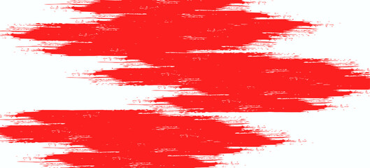 Red grunge background. Texture of old paint. Watercolor background.