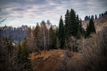 autumn in the mountains