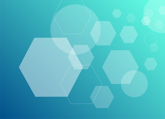 六角形　デザイン背景