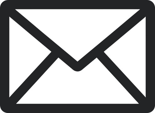Envelope Mail Outline Icon Vector