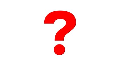 Red Question Mark Icon