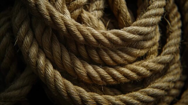 Video A tight bundle of ropes