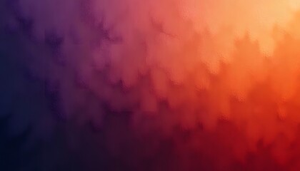 Abstract textured background with warm gradient of purple orange and yellow