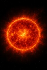 Obraz premium A visually stunning and high-contrast image of a supernova in a distant galaxy.