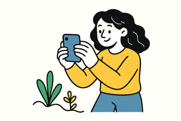 Outdoor selfies filled with joy and smile