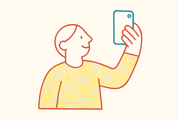 Capturing smiles in natural surroundings