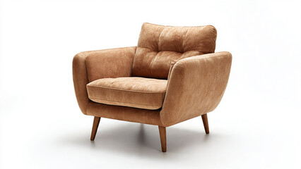 armchair isolated on white background