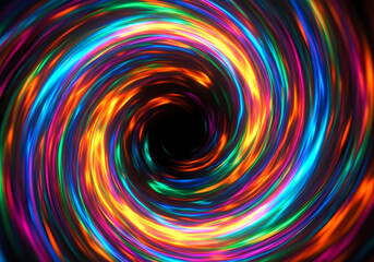 虹色　レインボーのトンネル　エフェクト　パチンコ　パチスロ