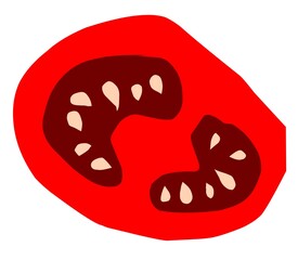 Red Tomato Slice
