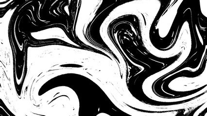 Fototapeta premium Black And White Marble Abstract Background